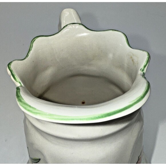 Vintage James Kent Spring Star Floral Hand Painted Small Pitcher/Vase Summer 5” - Picture 10 of 13